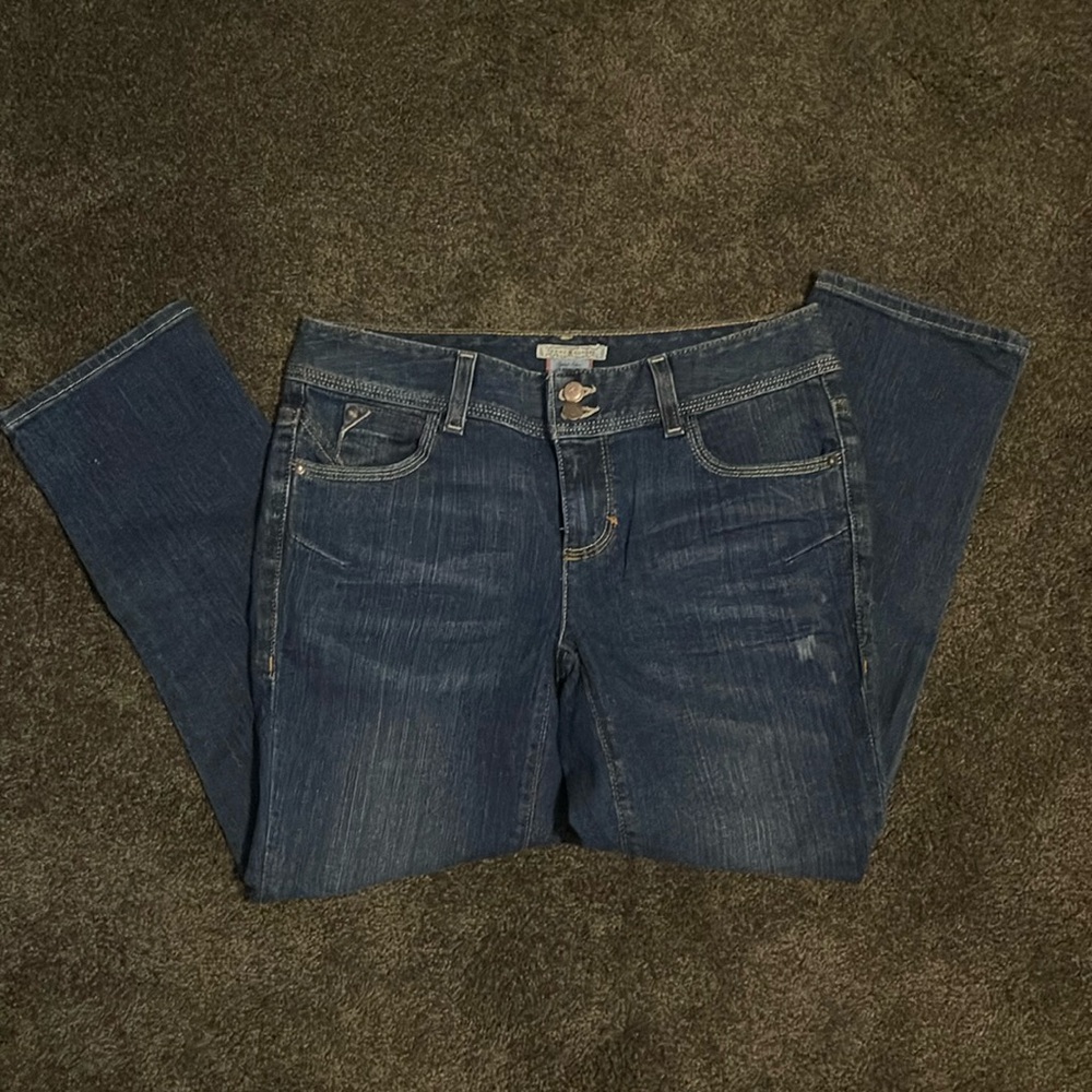 Tommy Hilfiger spirit Slim Low rise crop jeans